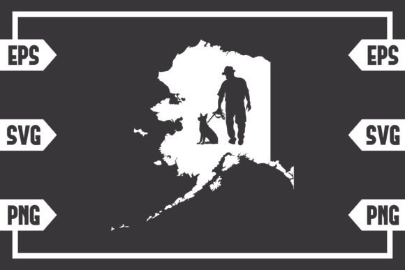 Alaska - Guy with Dog