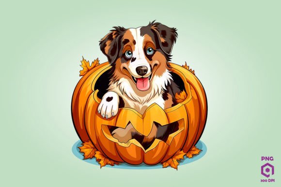 Beagle Inside Huge Pumpkin 1