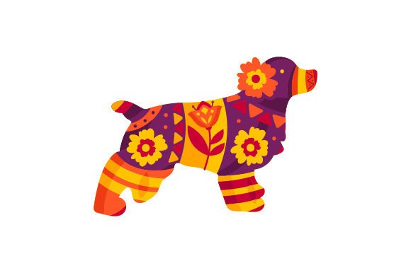 Folk Art Dog