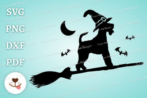 Halloween Fox Terrier Spooky Dog Svg Png