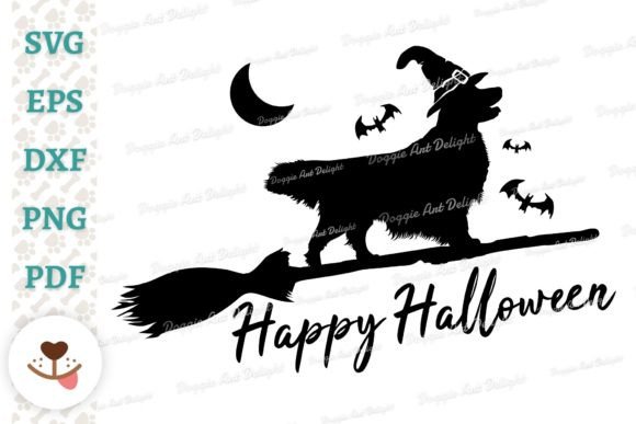 Happy Halloween Golden Retriever Dog Png
