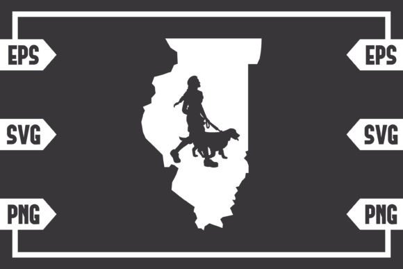 Illinois - Female with Dog