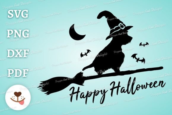 Spooky Halloween Dog Svg Cut File Westie